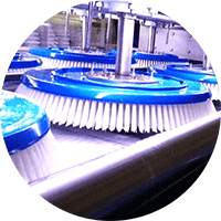 Стирка щетками с шампунями